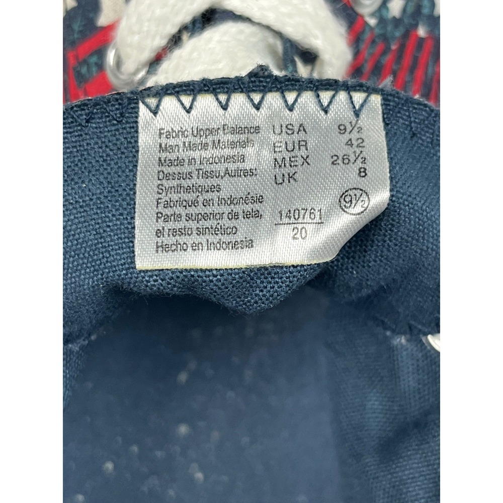 Airwalk Excellent Used Sneakers Women 9.5 Blue Red White Stars Stripes Americana - Picture 6 of 8